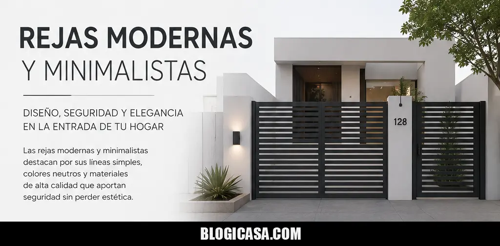 Rejas para Frentes de Casas
