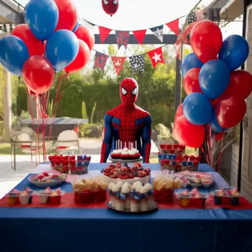 Decoración de Cumpleaños del Hombre Araña: Ideas de Fiestas Infantiles de Spiderman