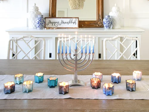 Decoración para Celebración y Fiesta de Hanukkah