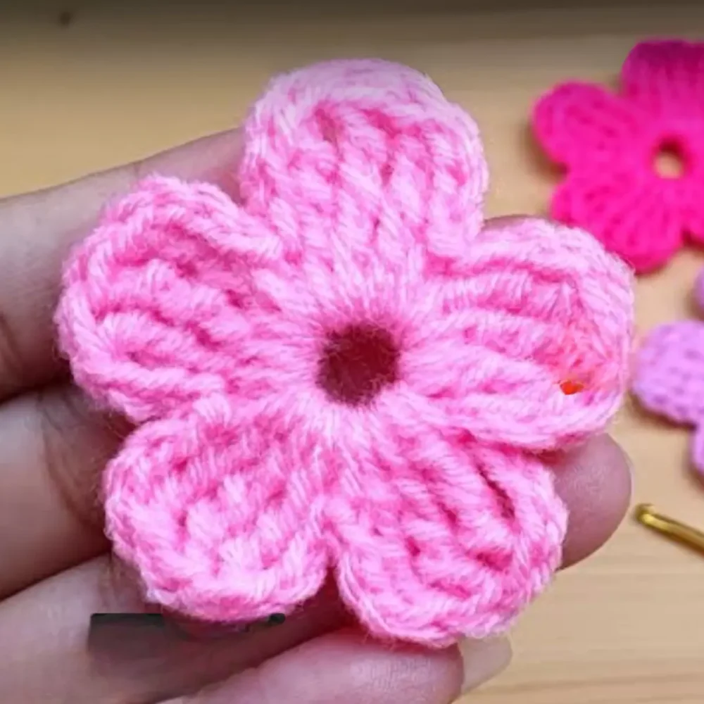 Flores en Crochet