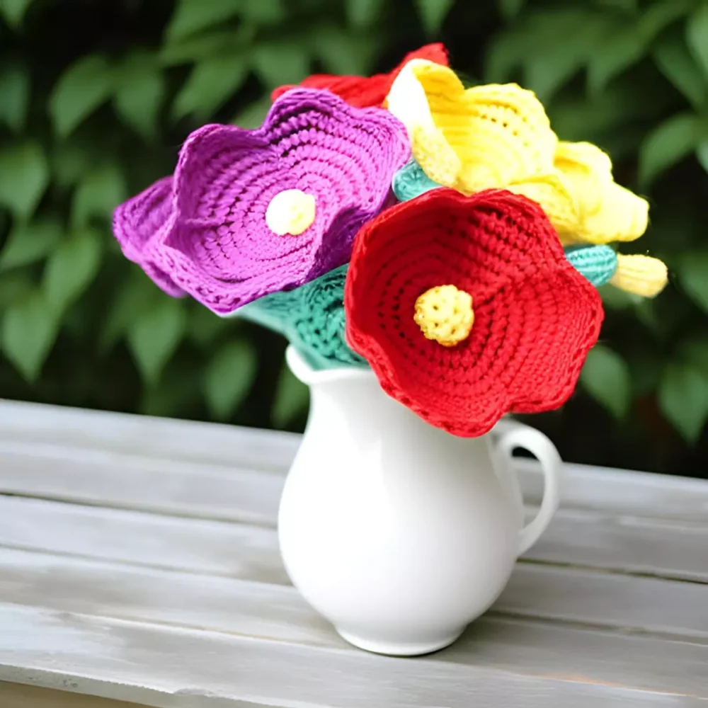 Flores a Crochet