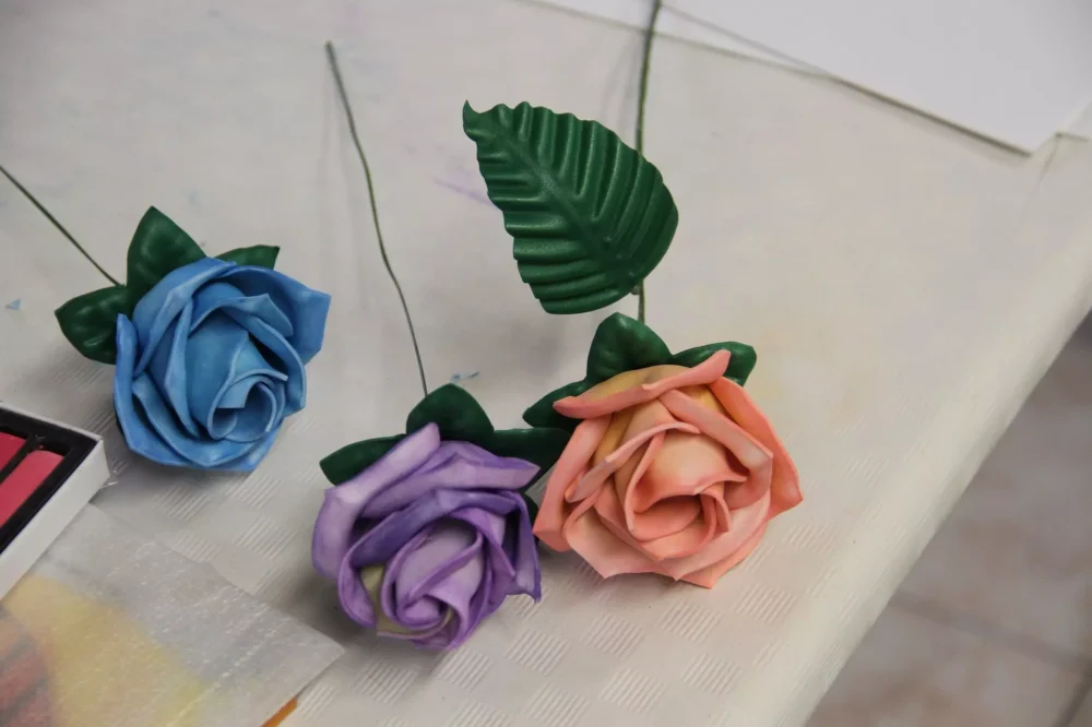 Flores de Goma Eva