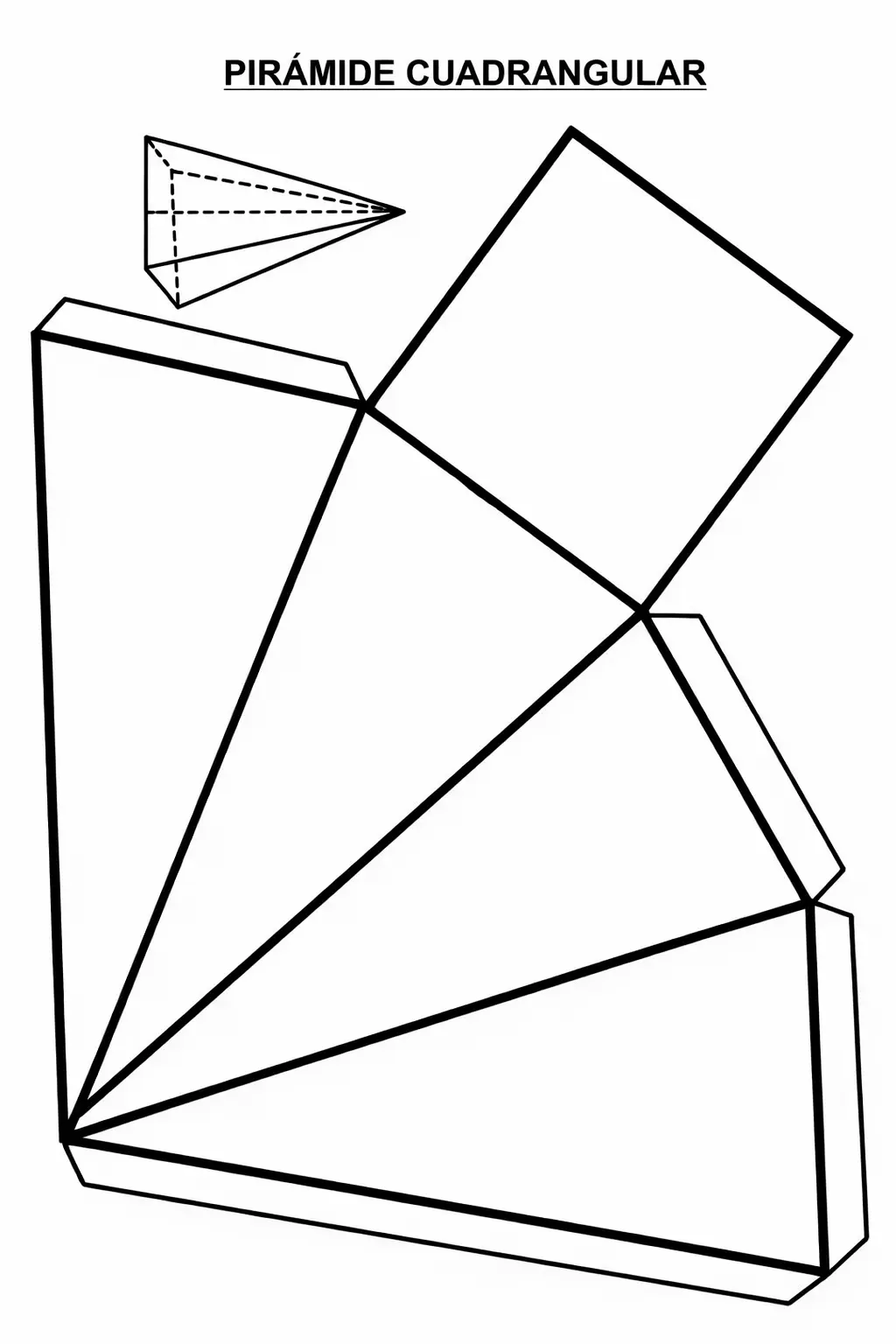 Pirámide Cuadrangular