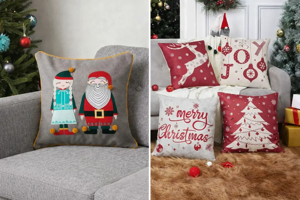 Cojines Navideños