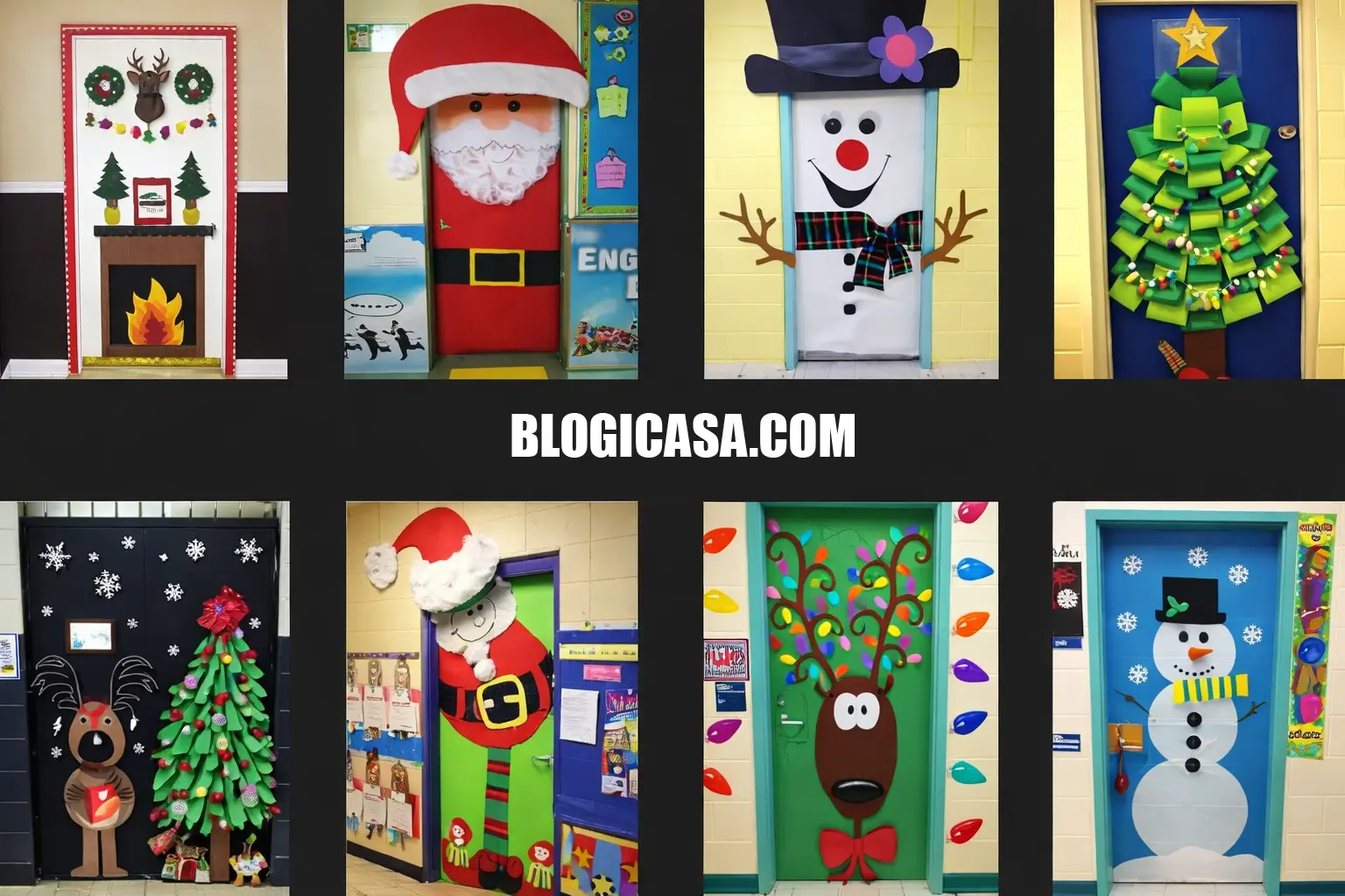 Puertas Decoradas Navidad