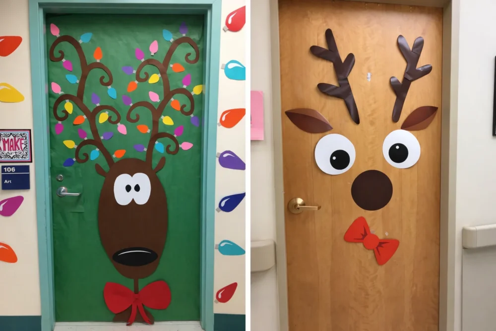 Decoración de Puertas Navideñas