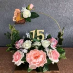 centros de mesa de 15 años2