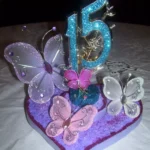 centros de mesa de 15 años6