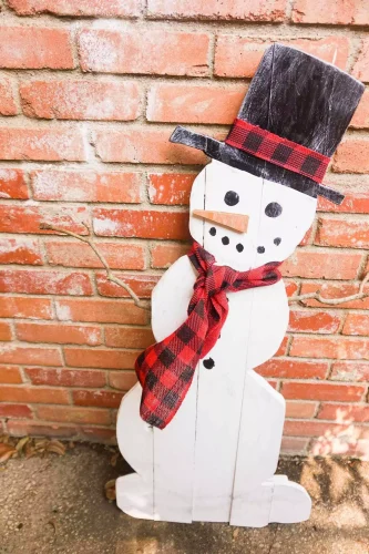 Muñecos de Nieve Navideños