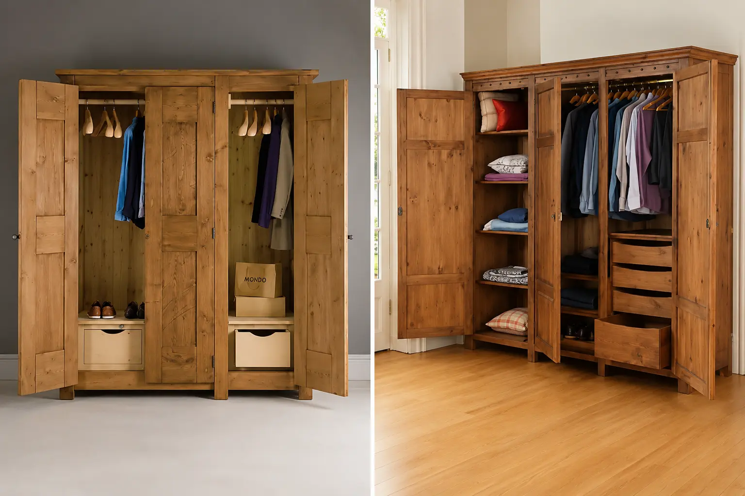 Closets de Madera Modernos