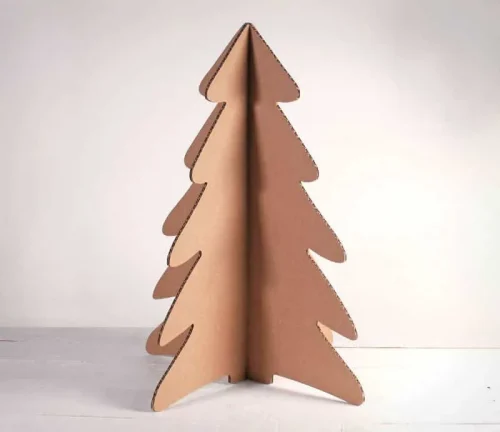 Árbol de Navidad de Cartón
