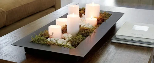 Centros de Mesa con Velas