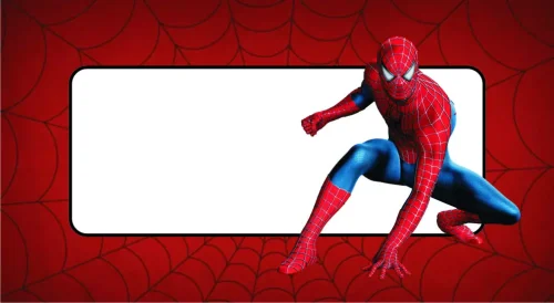 Etiquetas Spiderman
