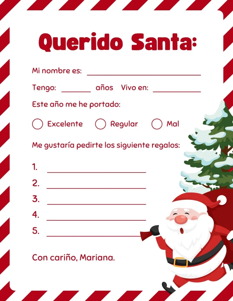 Carta a Santa Claus