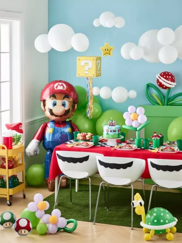 Decoración de Mario Bros para Cumpleaños