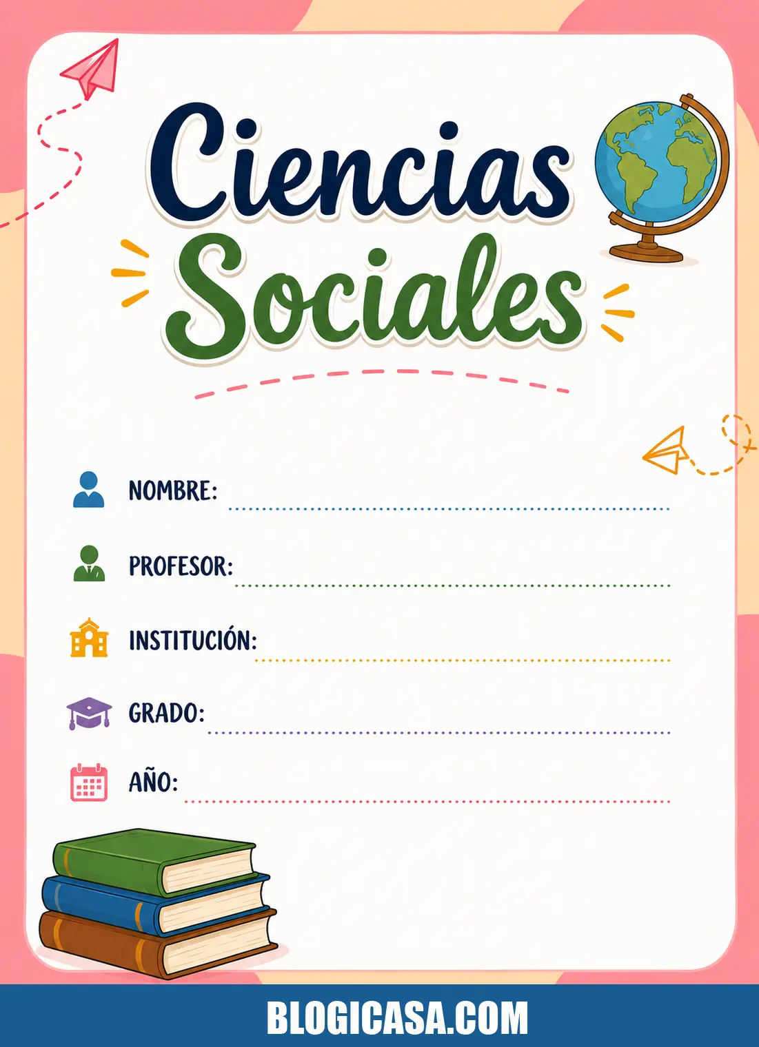 Carátulas de Ciencias Sociales