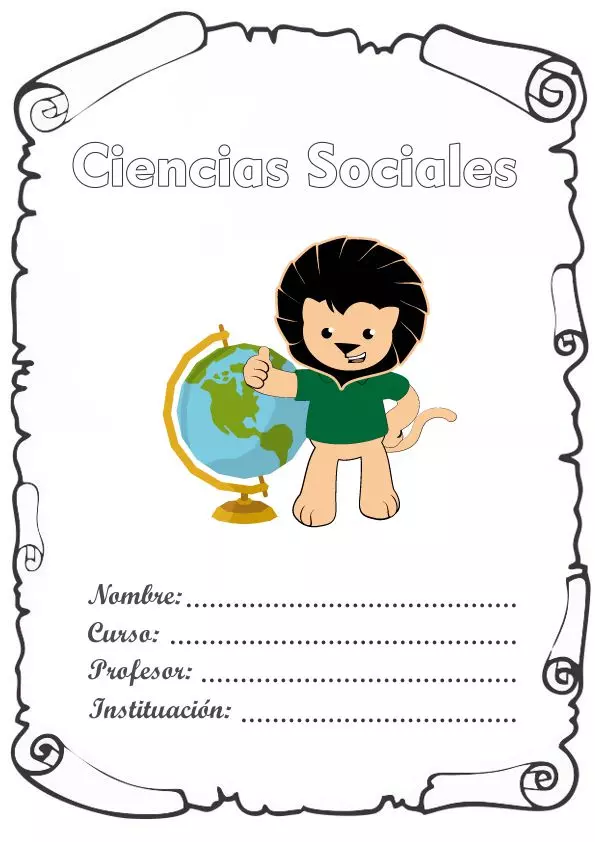 Carátulas de Ciencias Sociales