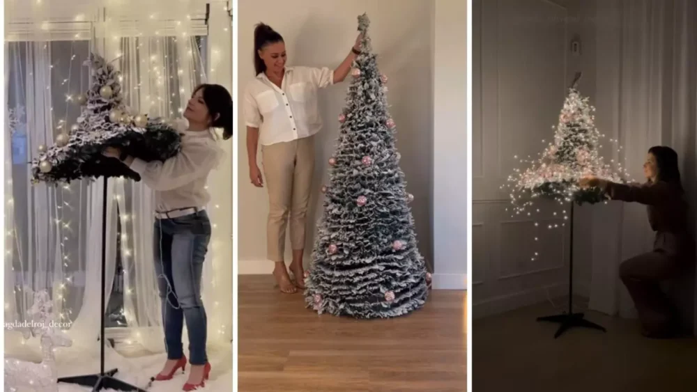 Árbol de Navidad Plegable