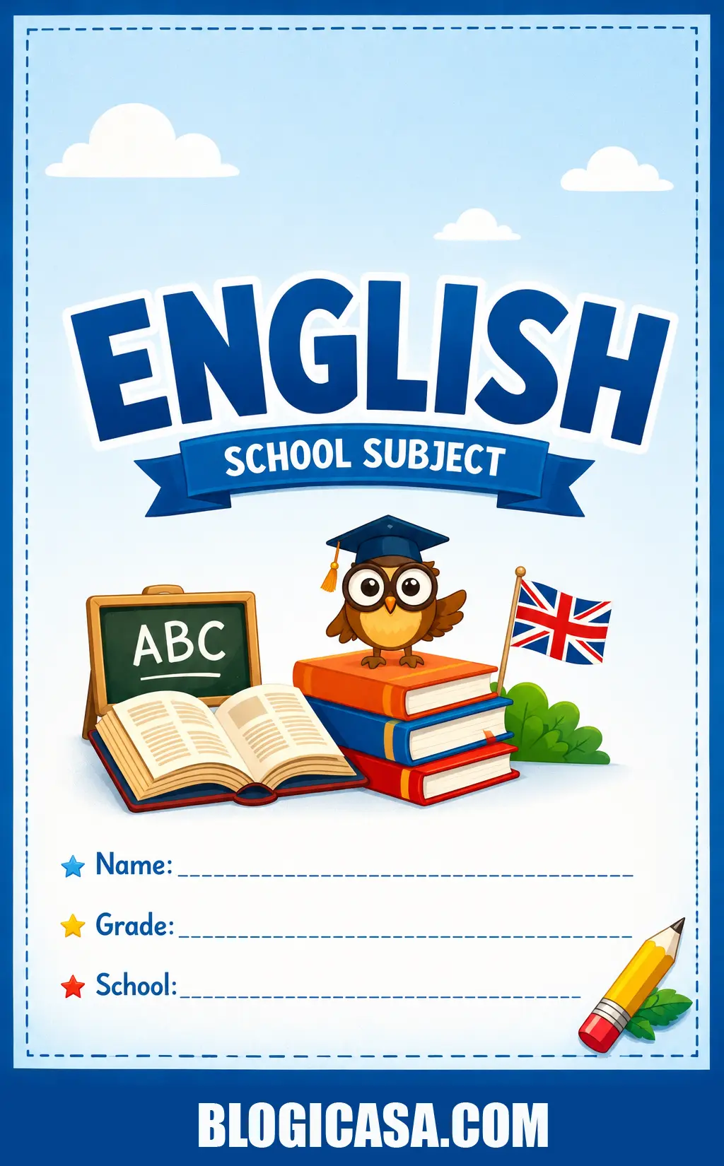 Carátulas de Inglés