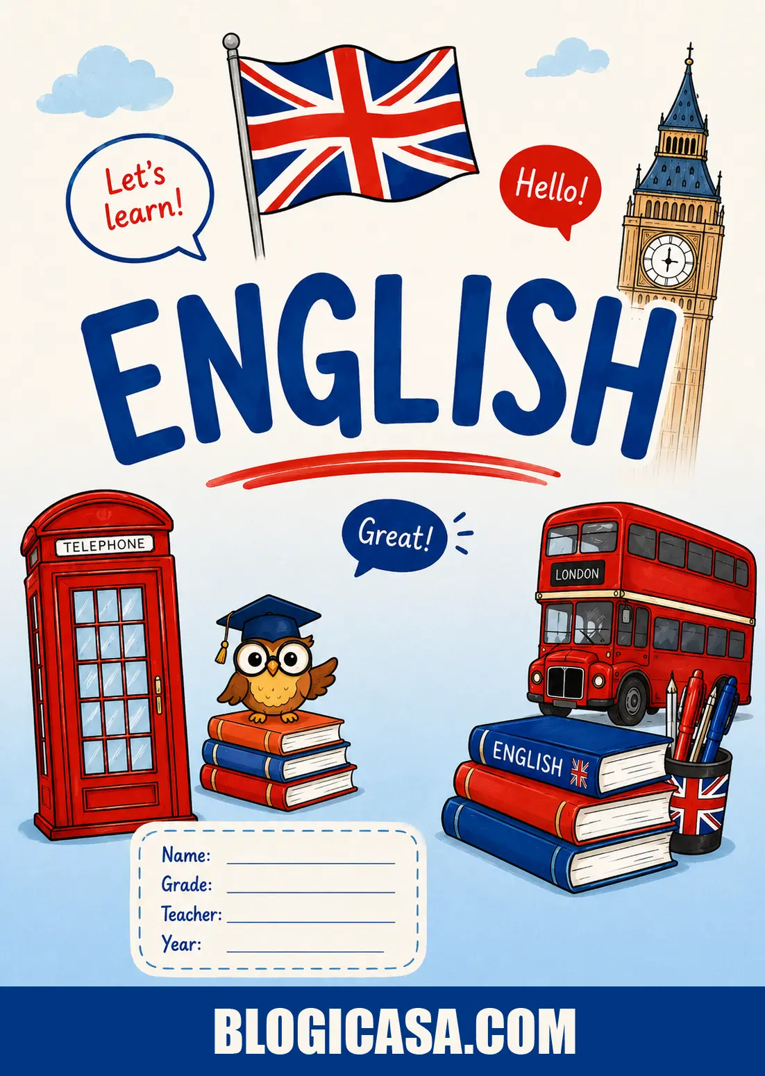 Portada Inglés